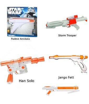 Star Wars Blaster (choose Your Character) Prop Costume Accessory Gun Solo